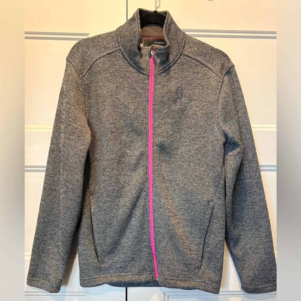 Spyder Gray Fleece Jacket